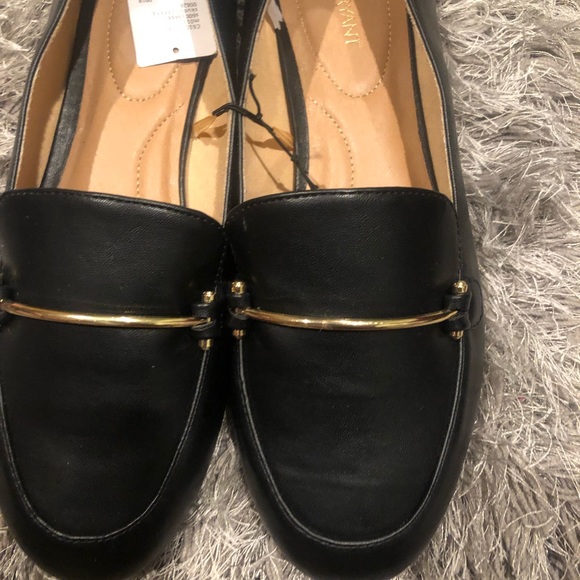 Black flats with gold details - Picture 3 of 4